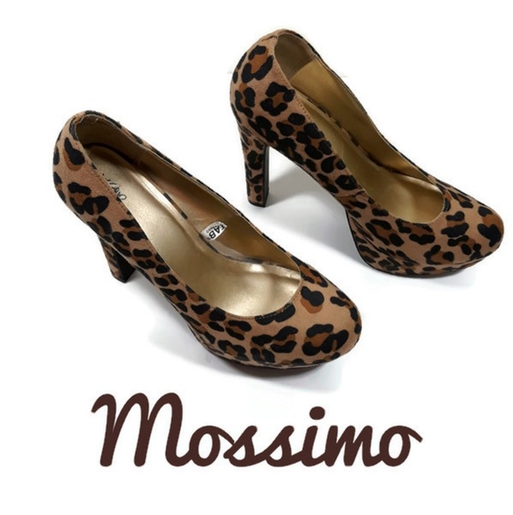 Mossimo Supply Co. Shoes - NWOT  leopard print platform heels